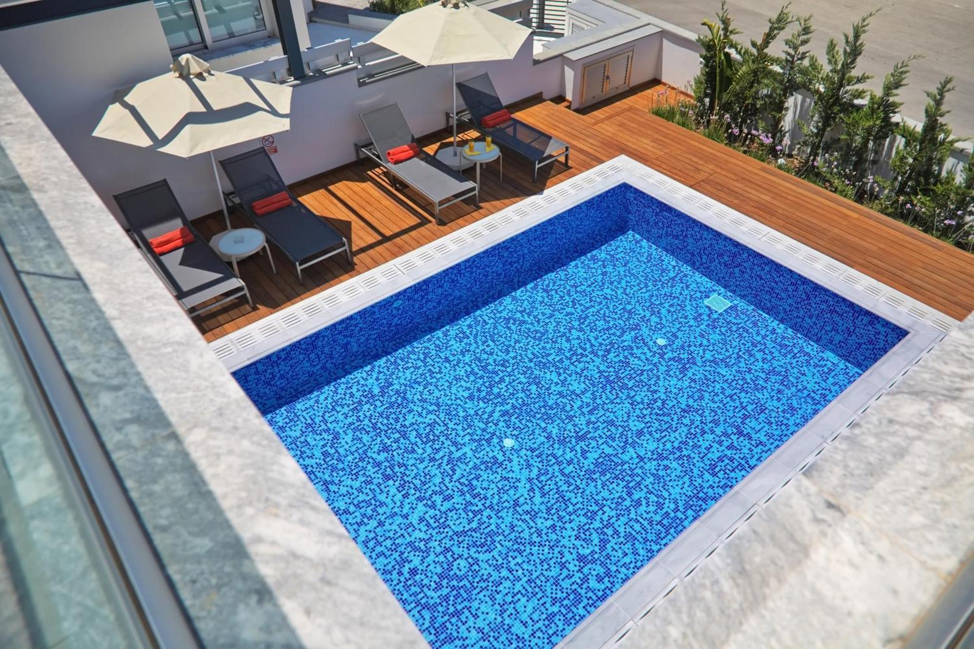 Seaview Luxury Villa Jacuzzi & Pool! 2 Min Beach Protaras Esterno foto