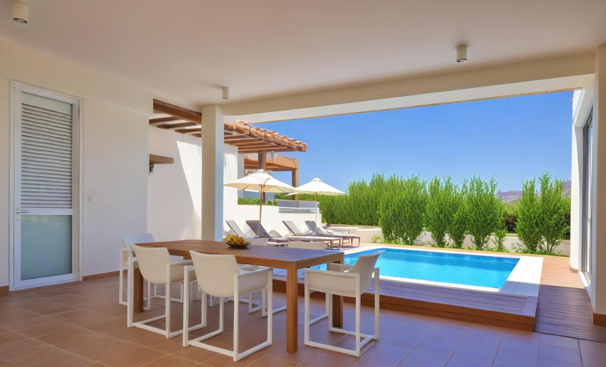 Seaview Luxury Villa Jacuzzi & Pool! 2 Min Beach Protaras Esterno foto